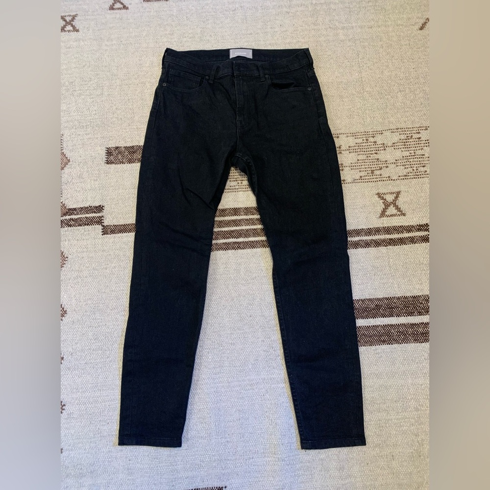Everlane Women’s Black Jeans Midrise, 30